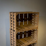 Crates as Bookcases