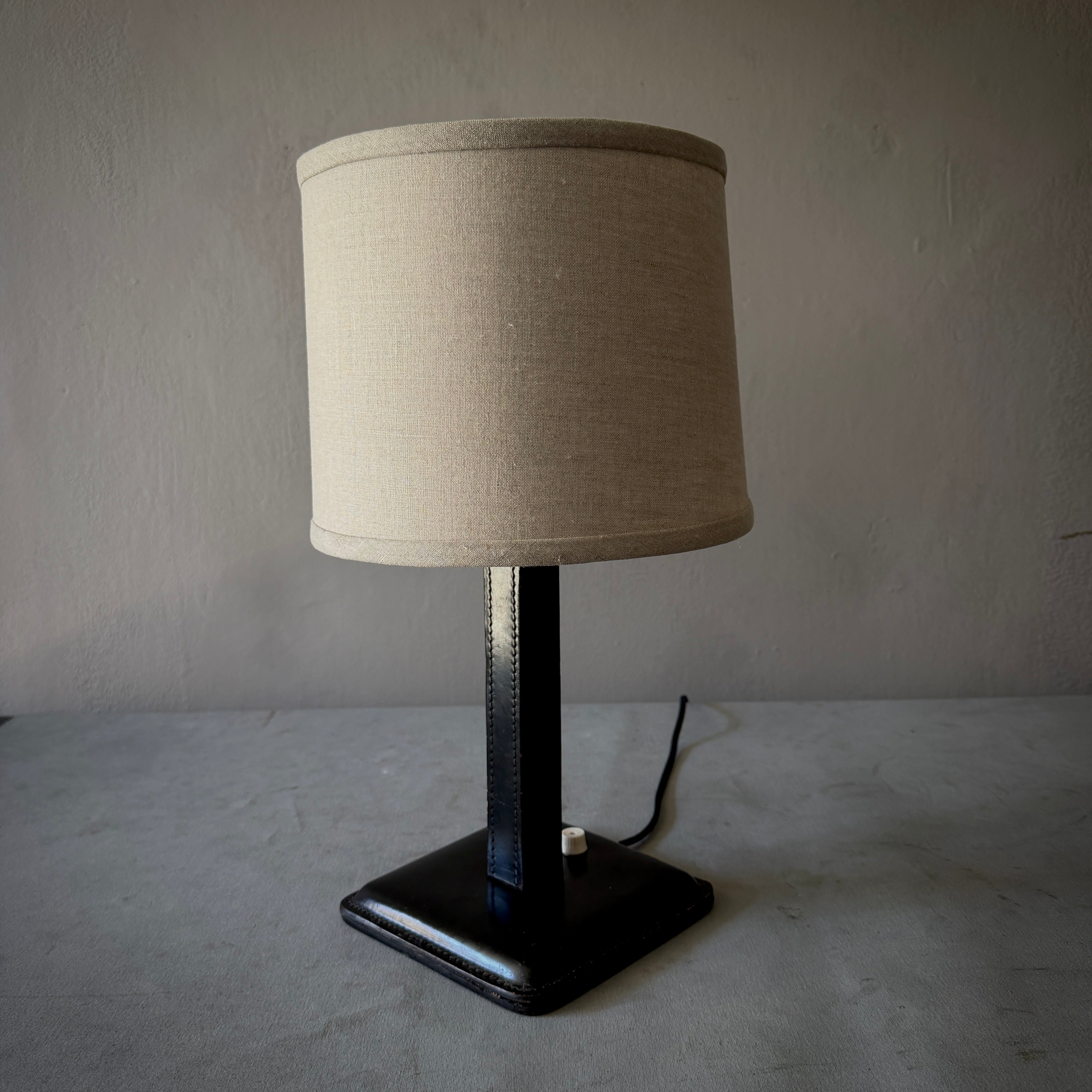Leather Lamp