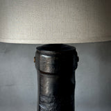 Pair of Leather Lamps