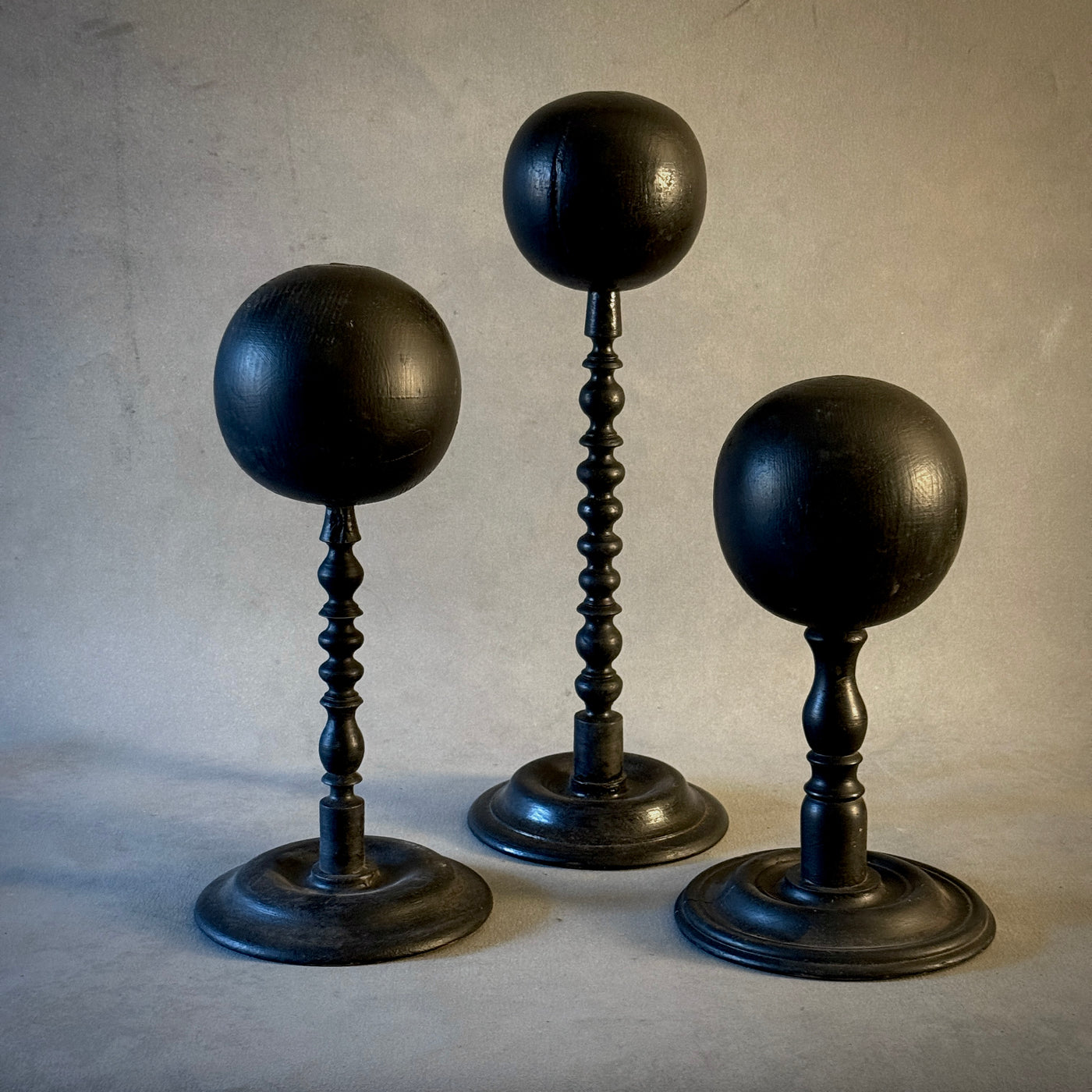 Three Spheres On Stands
