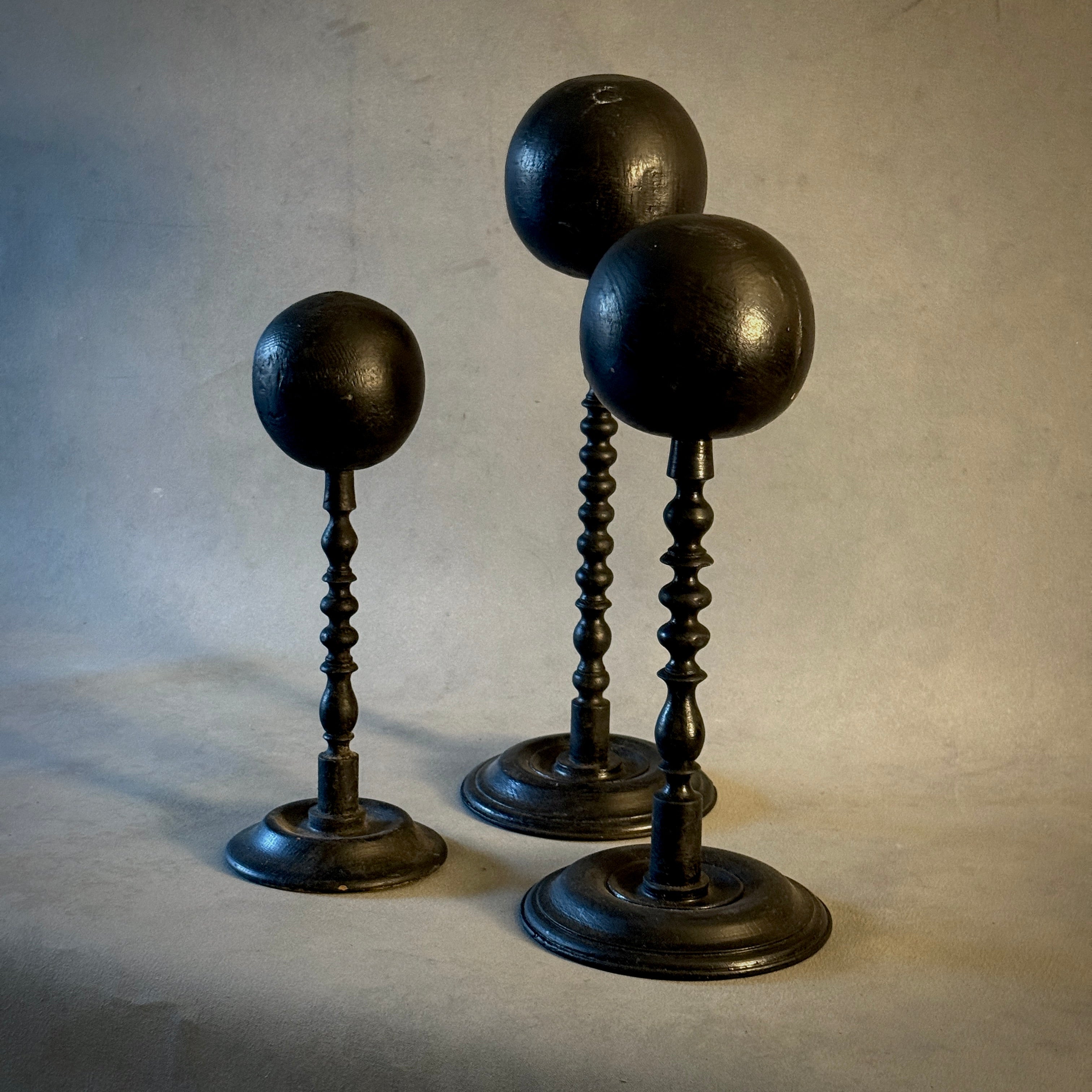 Three Spheres On Stands