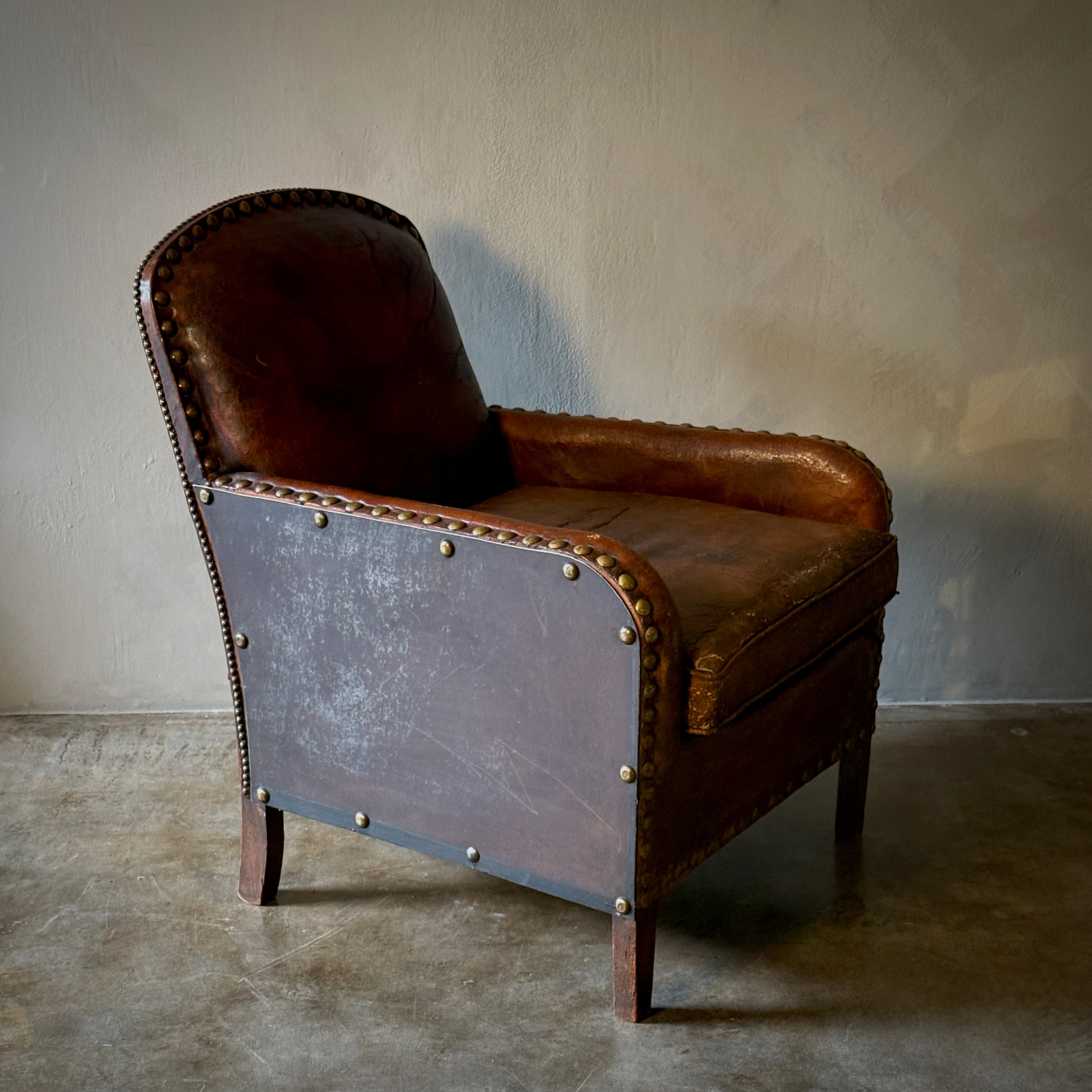 Leather Club Chair