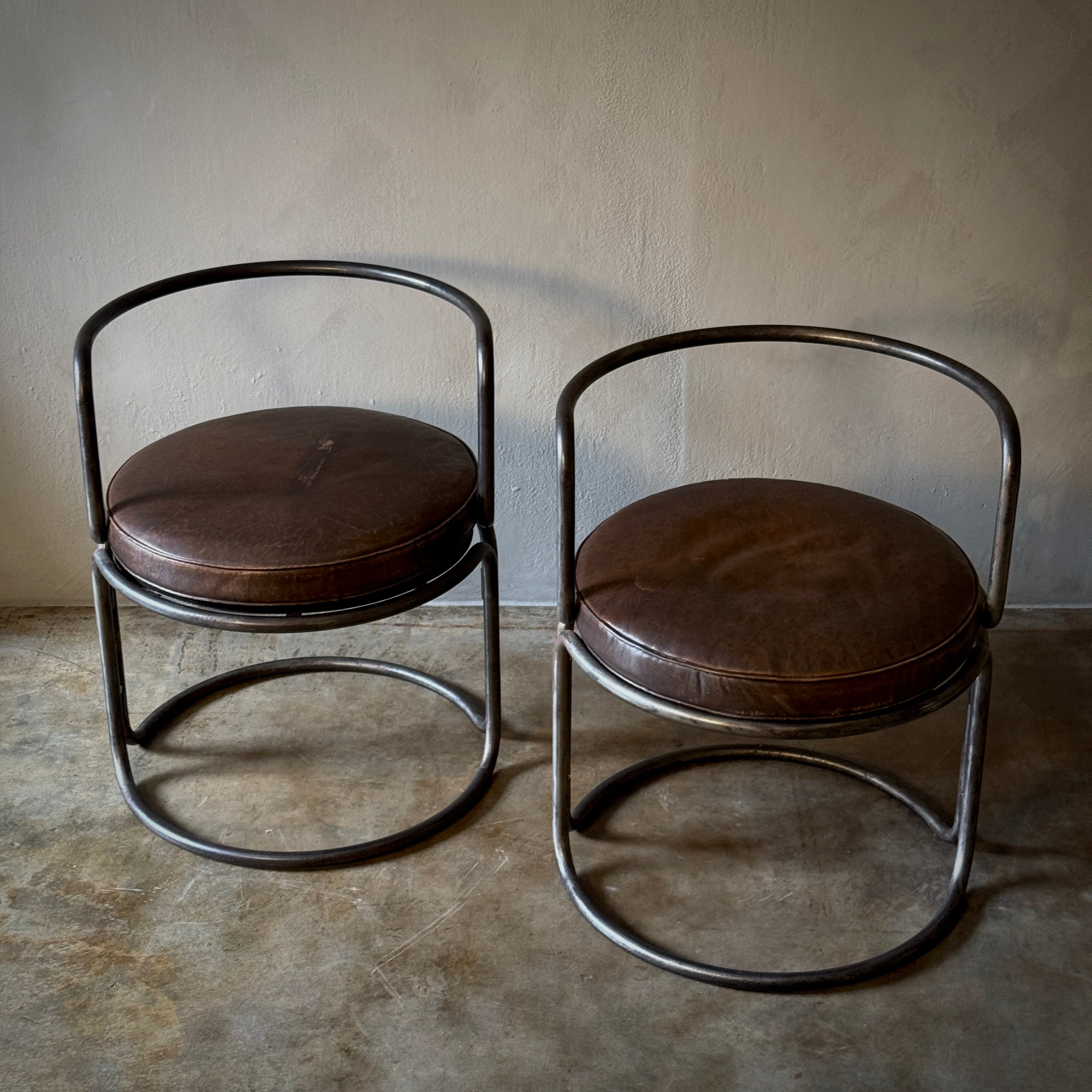 Pair of Metal Chairs