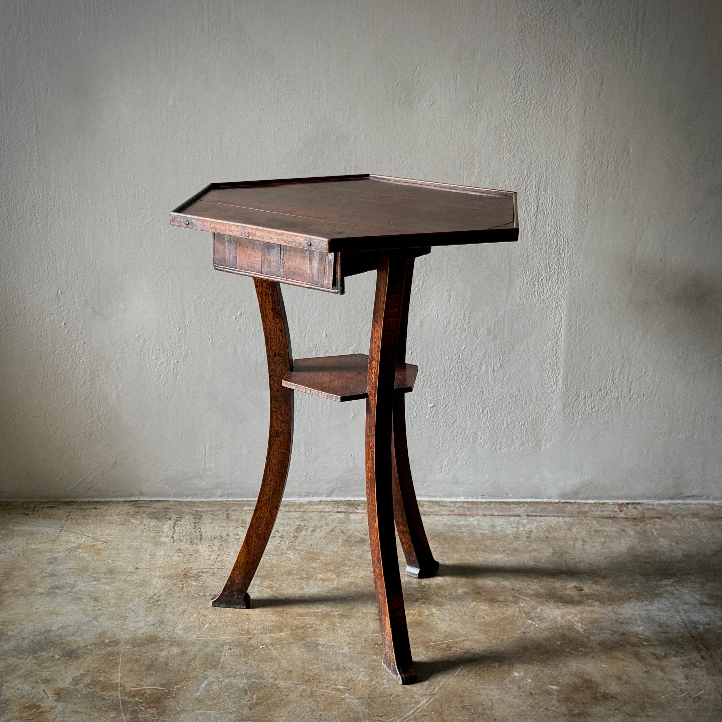 Octagonal Side Table