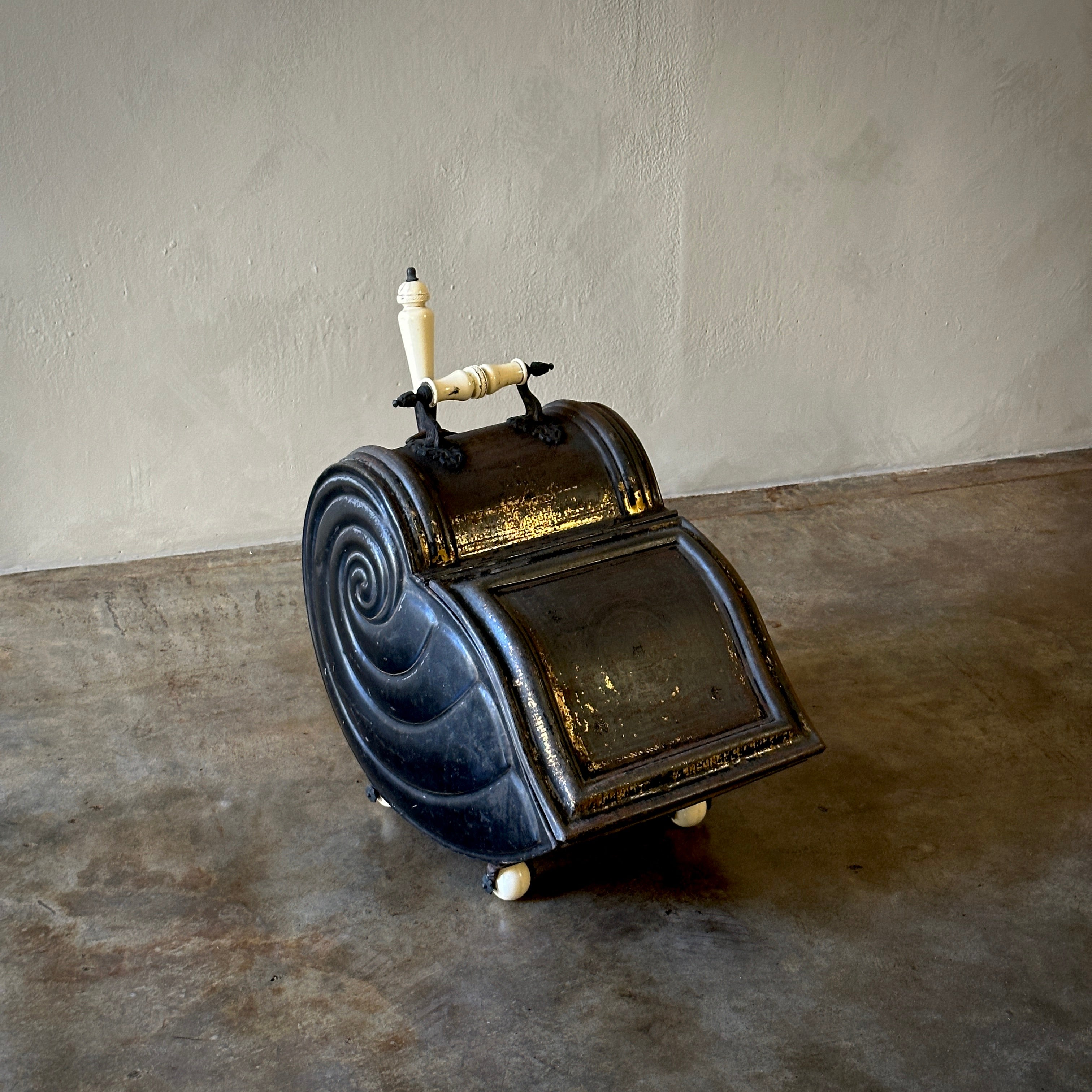 Tole Coal Scuttle