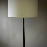 Wood & Brass Floor Lamp