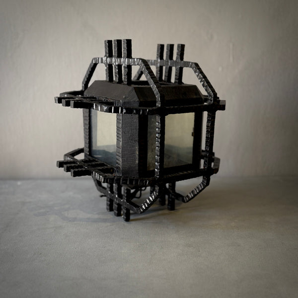 Brutalist Iron Lanterns