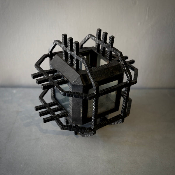 Brutalist Iron Lanterns