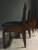 Set of Four Amsterdam School Dining Chairs