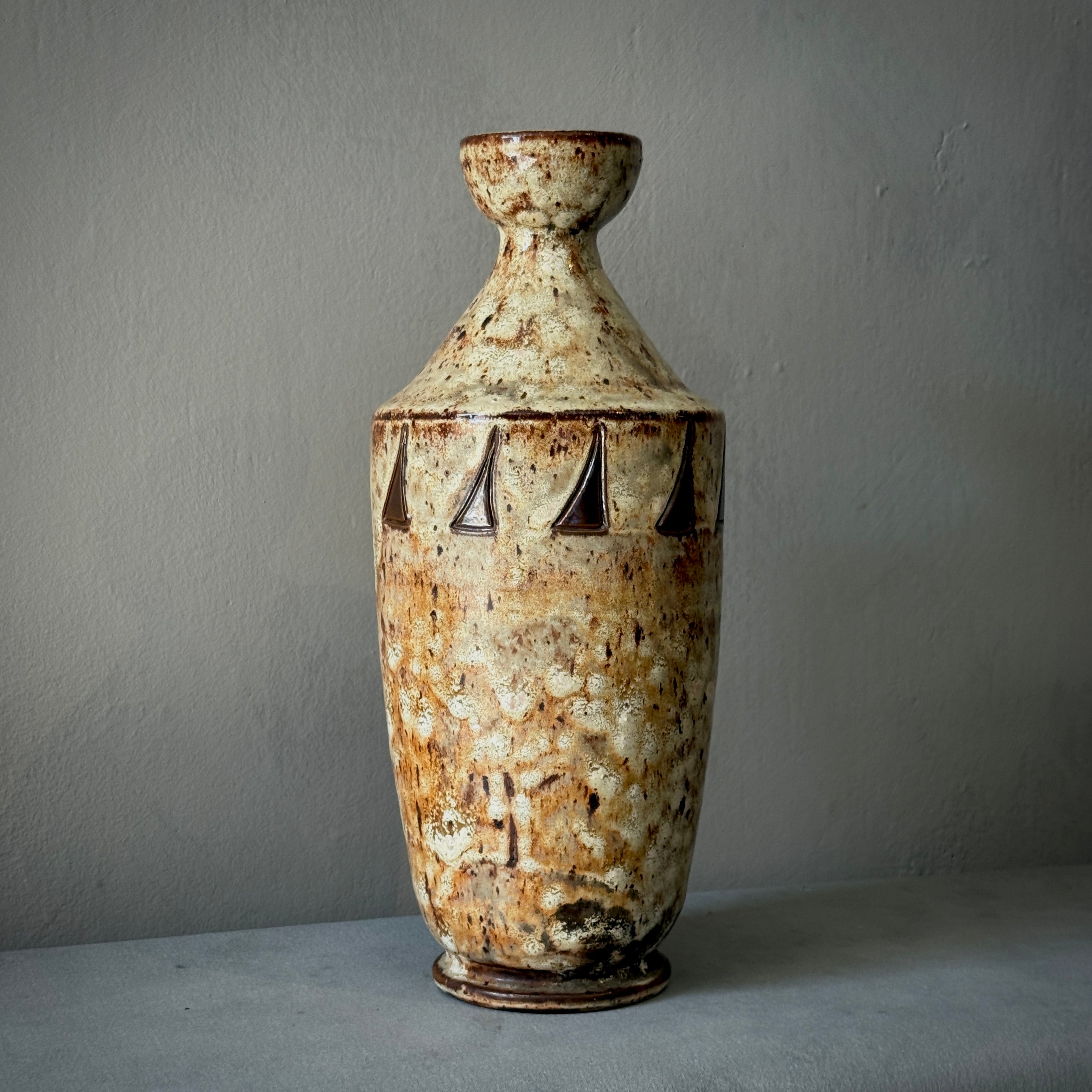 Glazed Pottery Vase