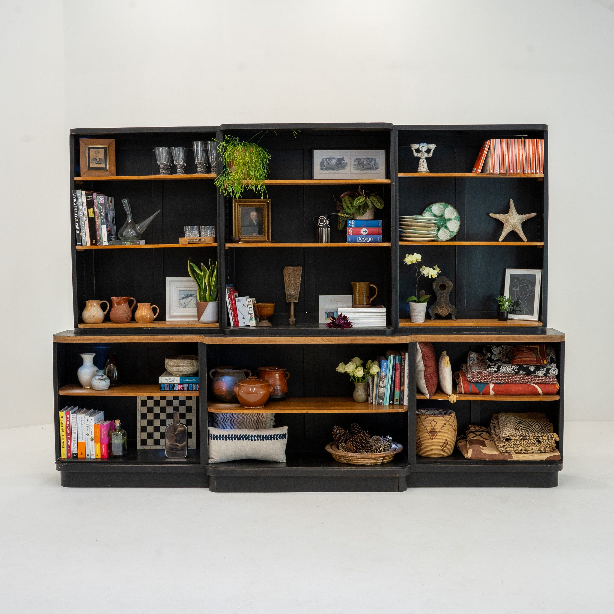 Ebonised Bookcase