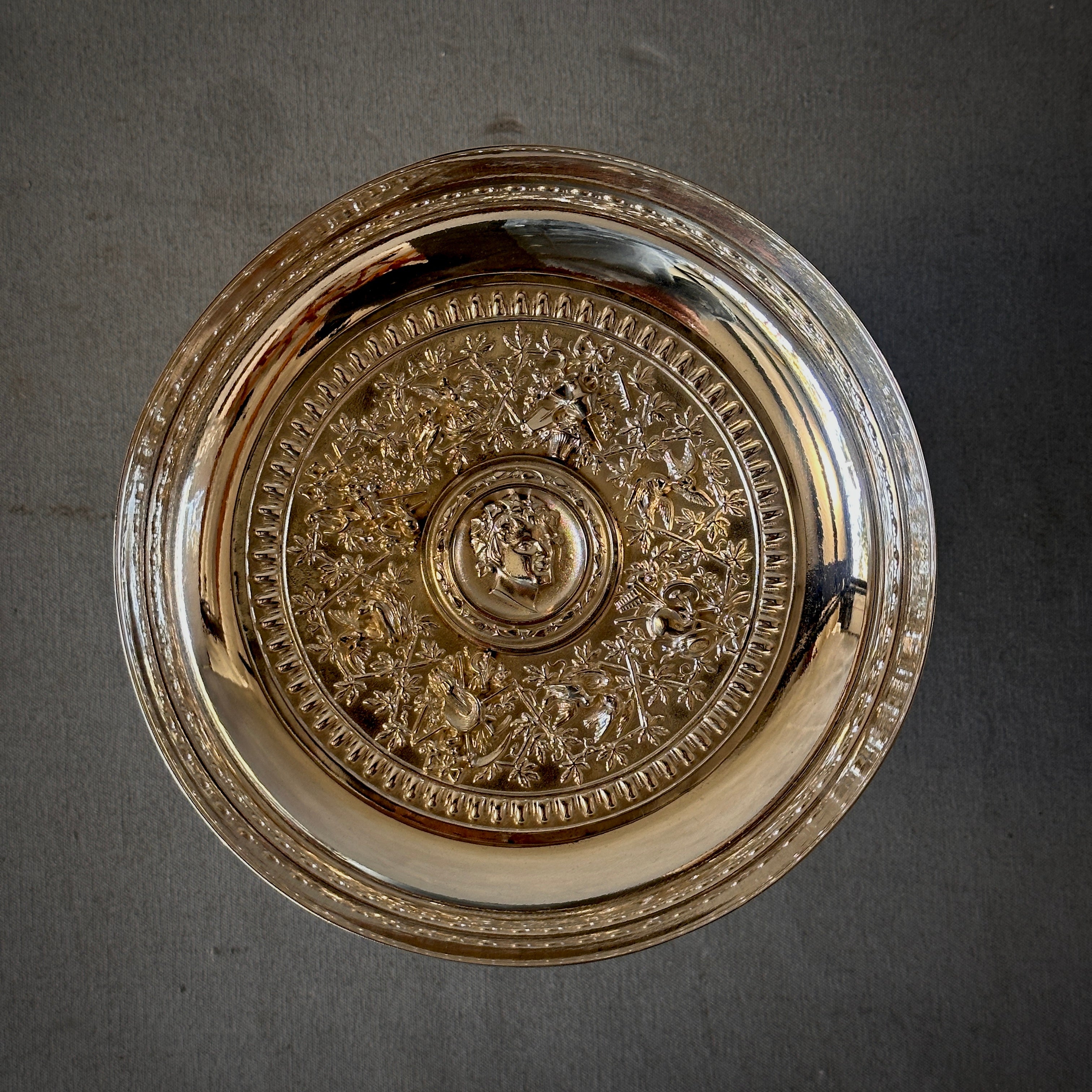 Silver footed bowl
