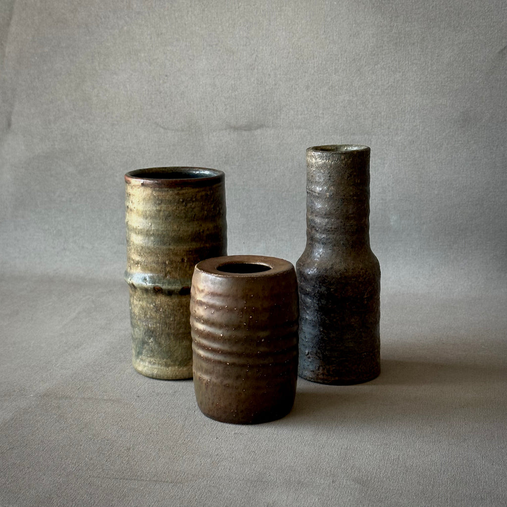 Set of Studio Pottery Vessels