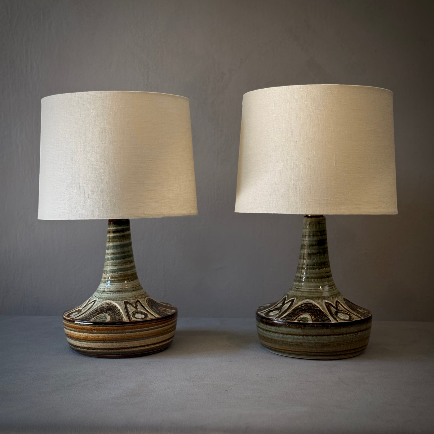 Pair of Ceramic Lamps