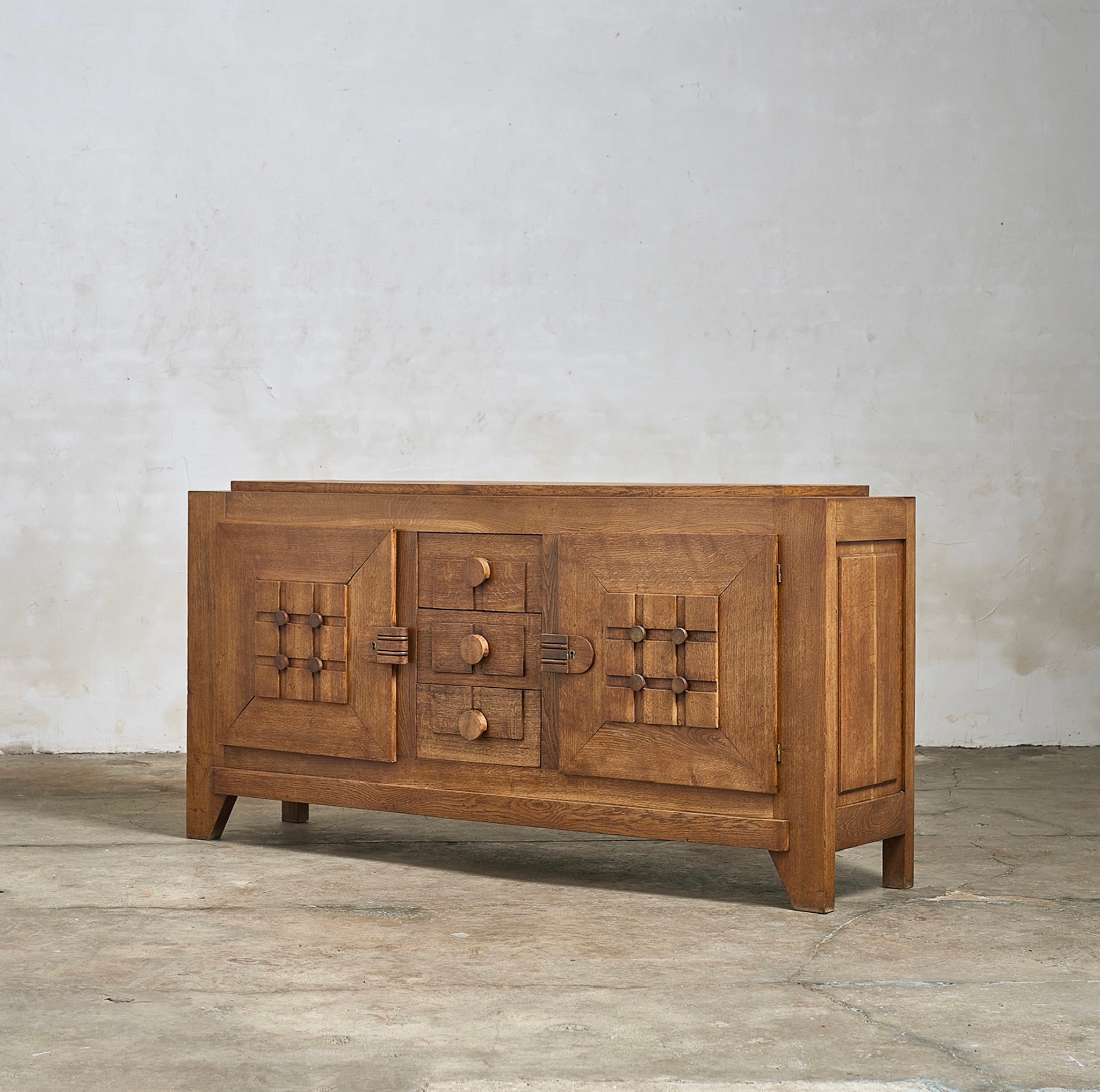 Charles Dudouyt Large Modernist Sideboard