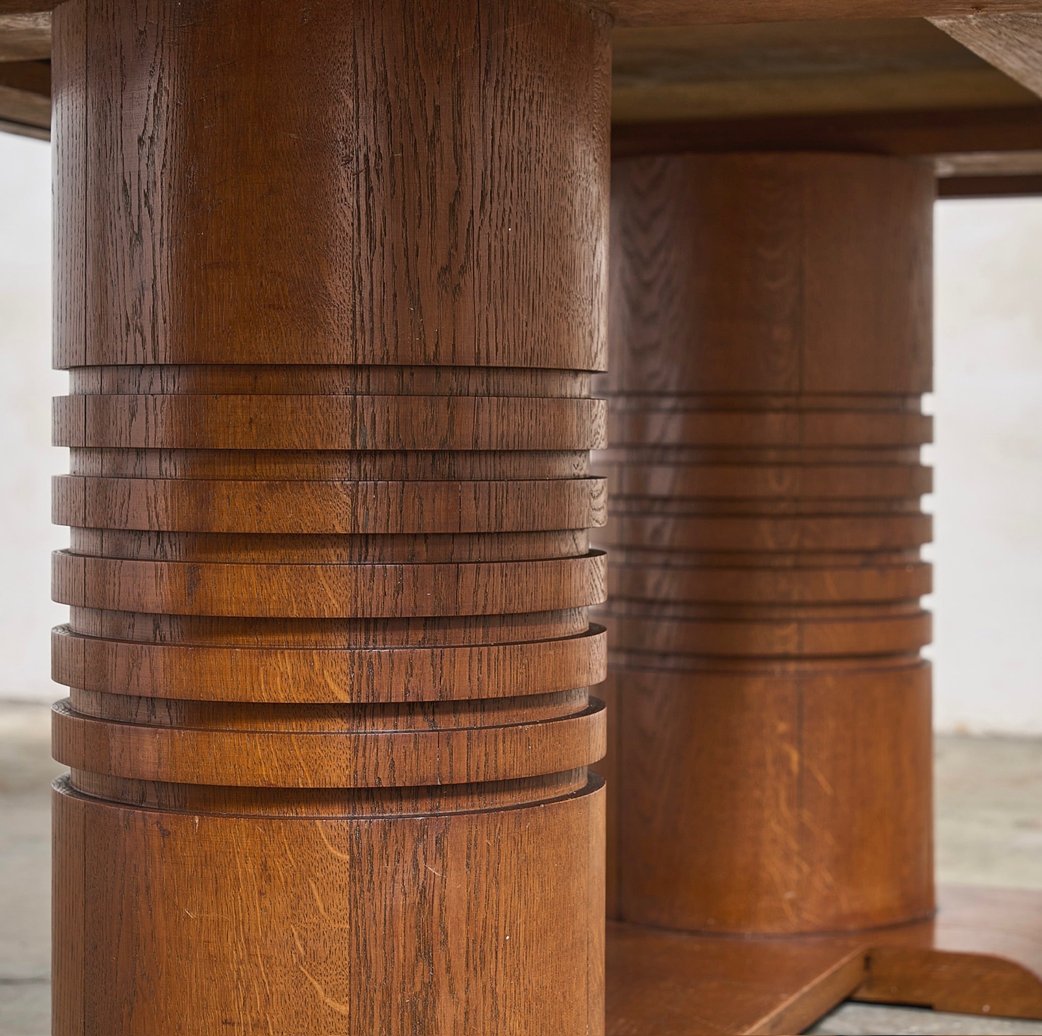 Charles Dudouyt Modernist Dining Table