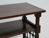 Ebonized Oak End Table by Liberty and Co.
