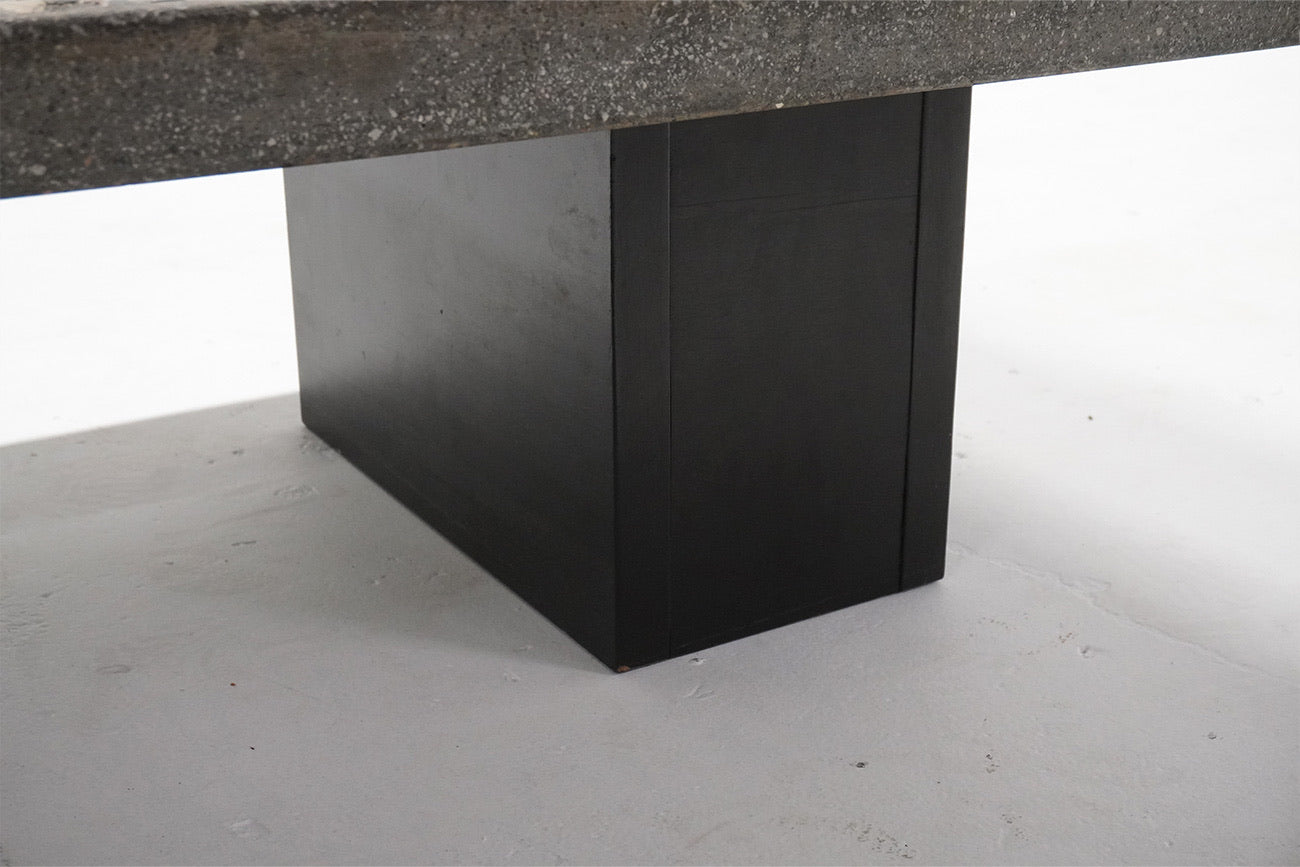 Brutalist Stone Coffee Table