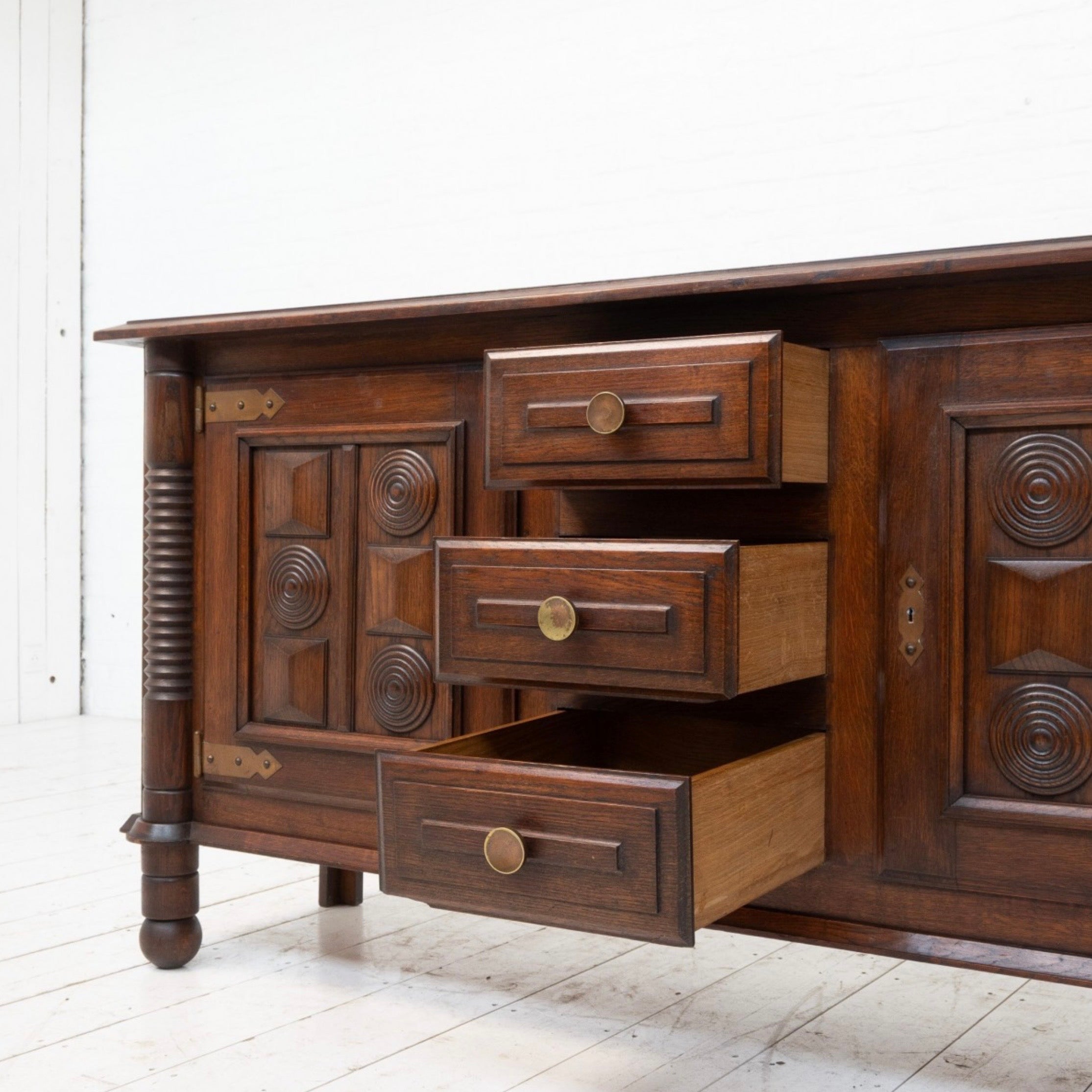 Solid Oak Sideboard