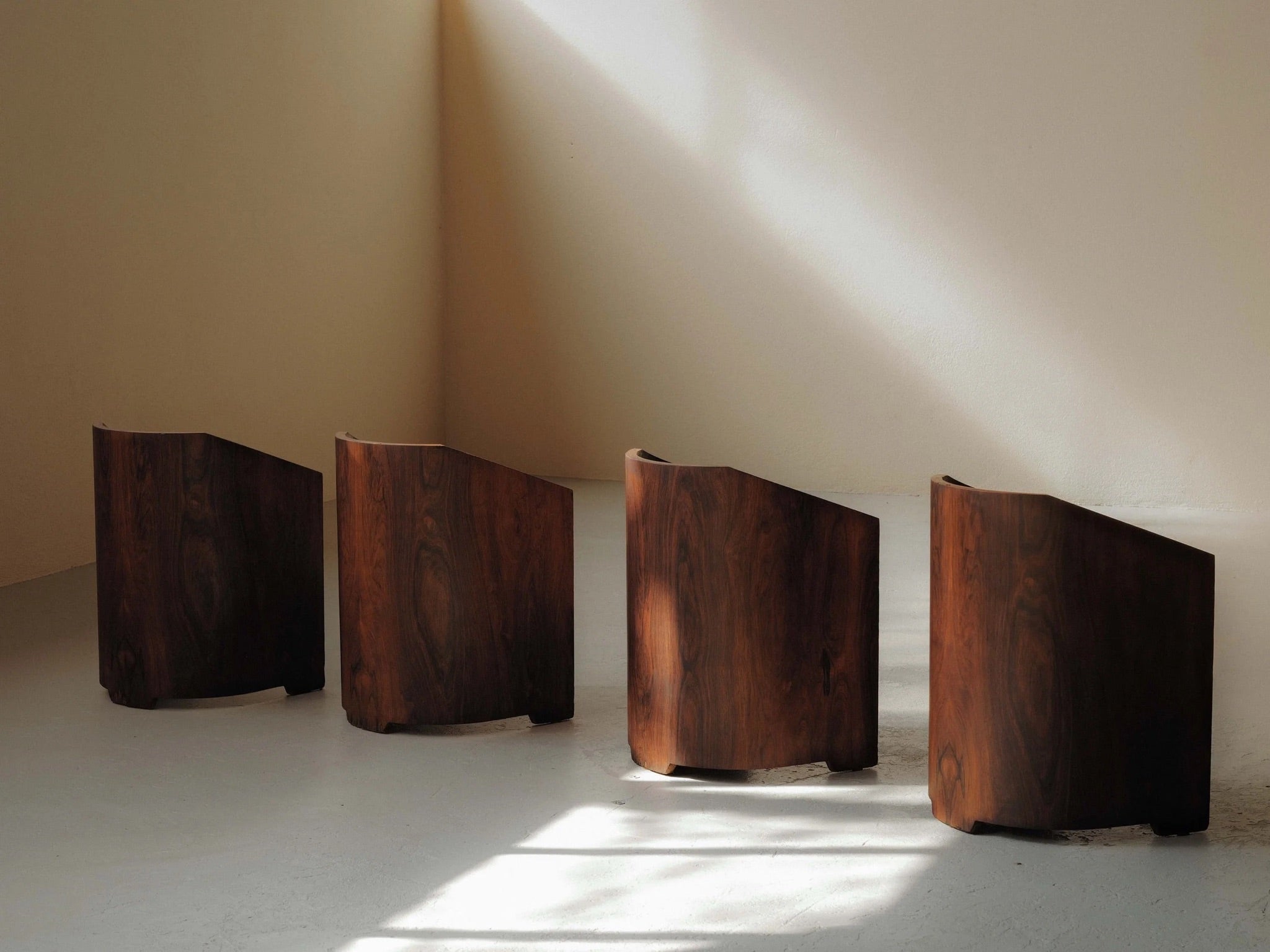 Set of 4 Low Chairs