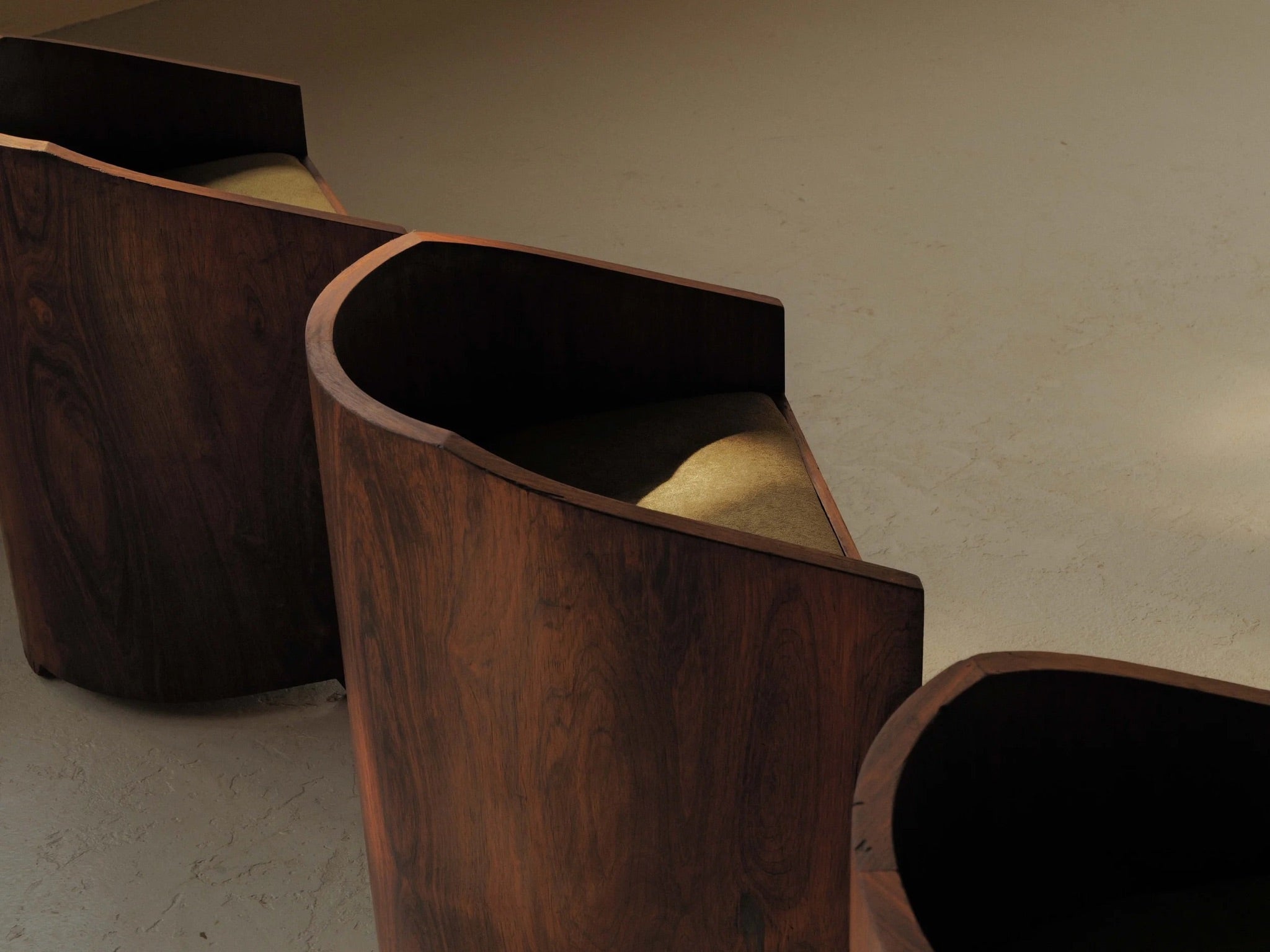 Set of 4 Low Chairs