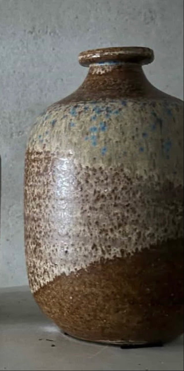 Multi-Brown Ceramic Vase