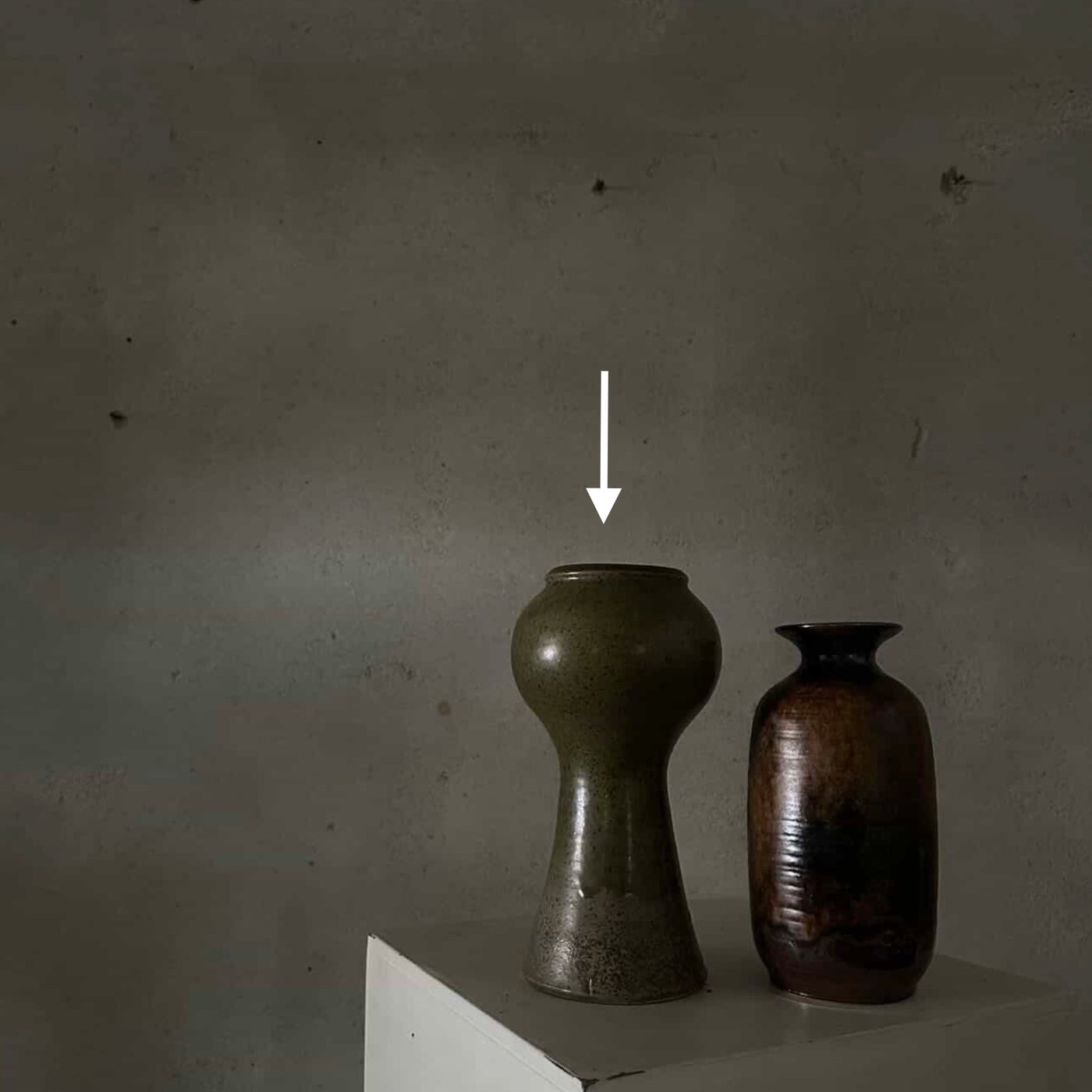 Green Ceramic Vase