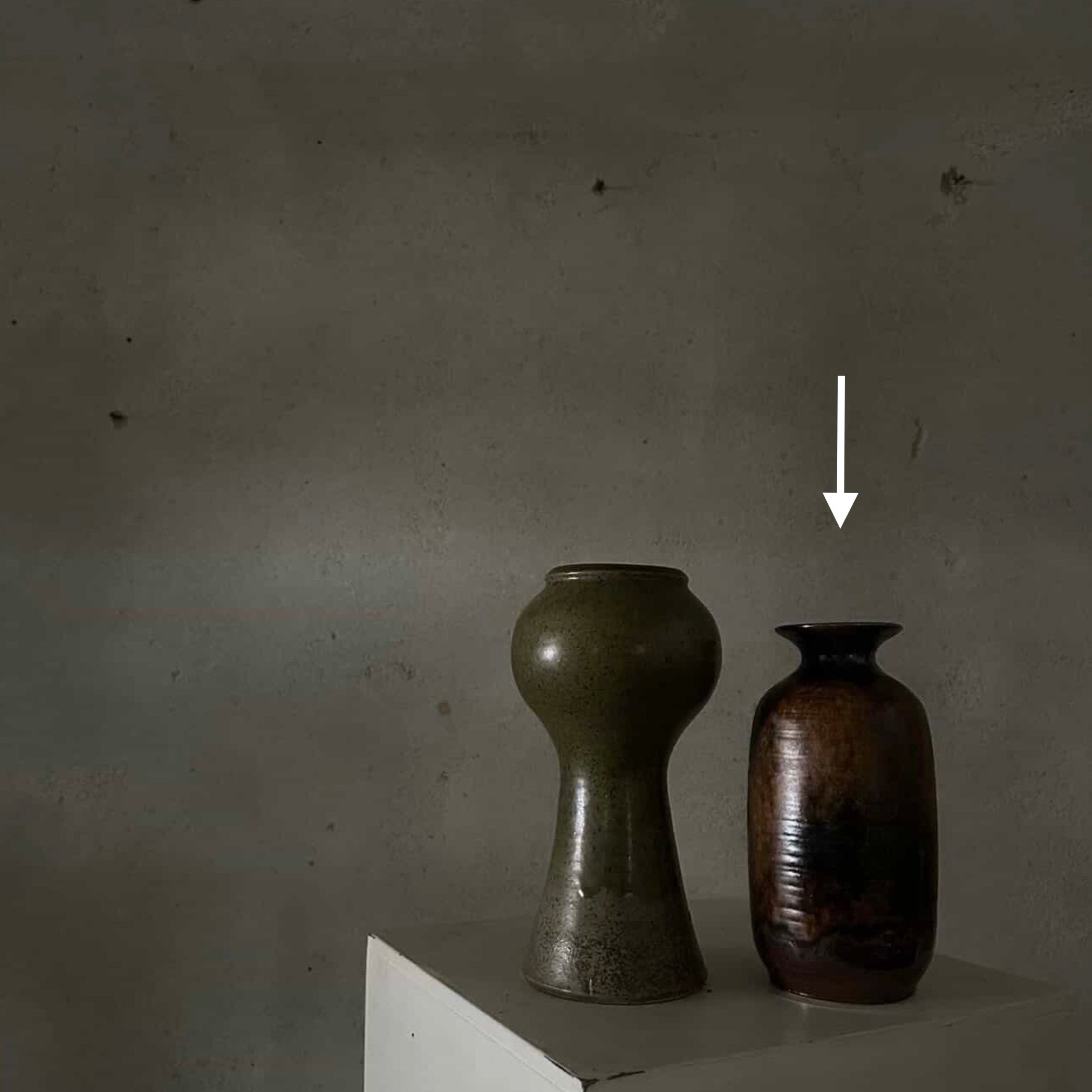 Red/Brown Ceramic Vase