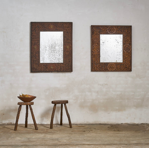 Folk Art Mirror