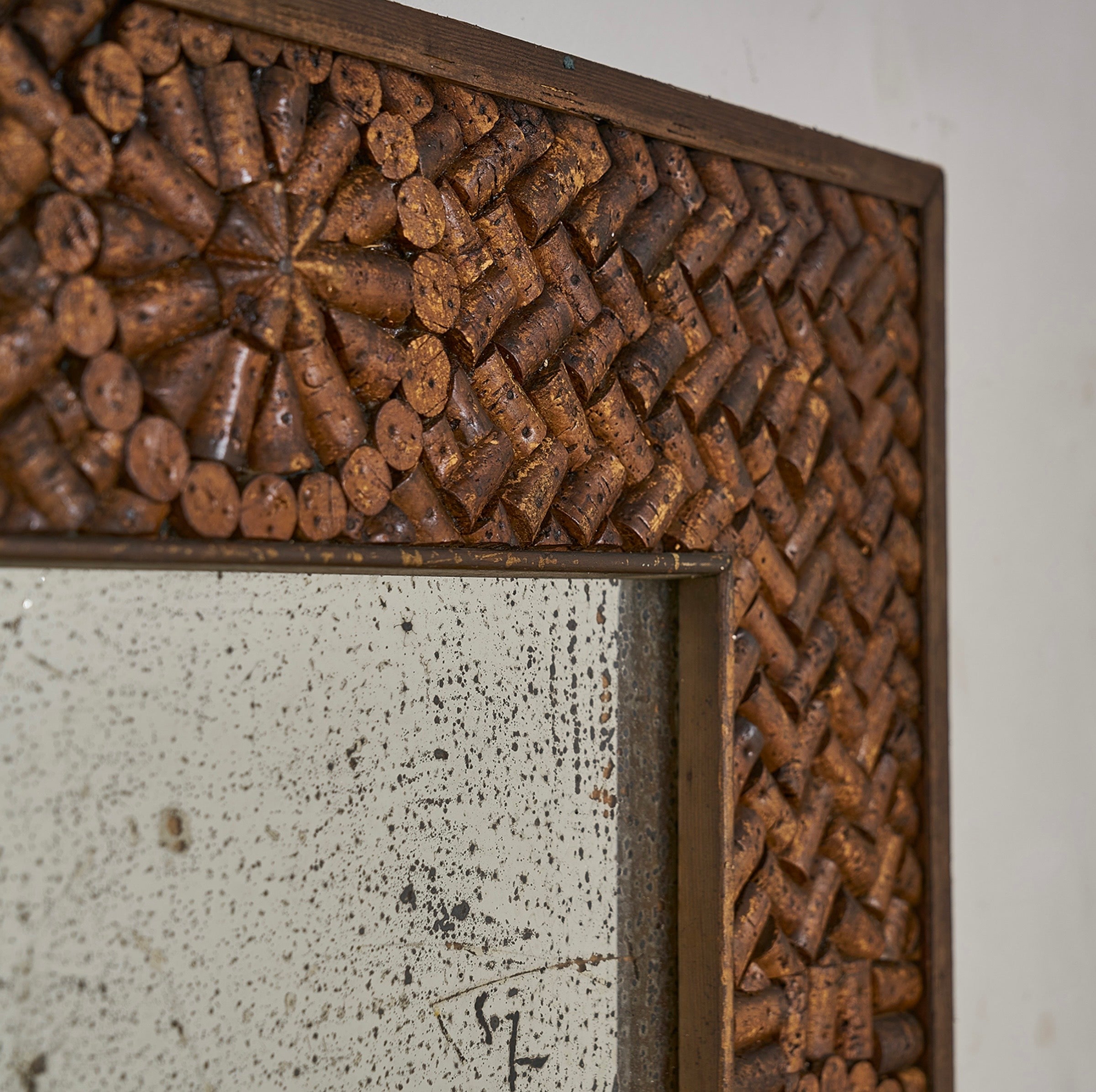 Folk Art Mirror