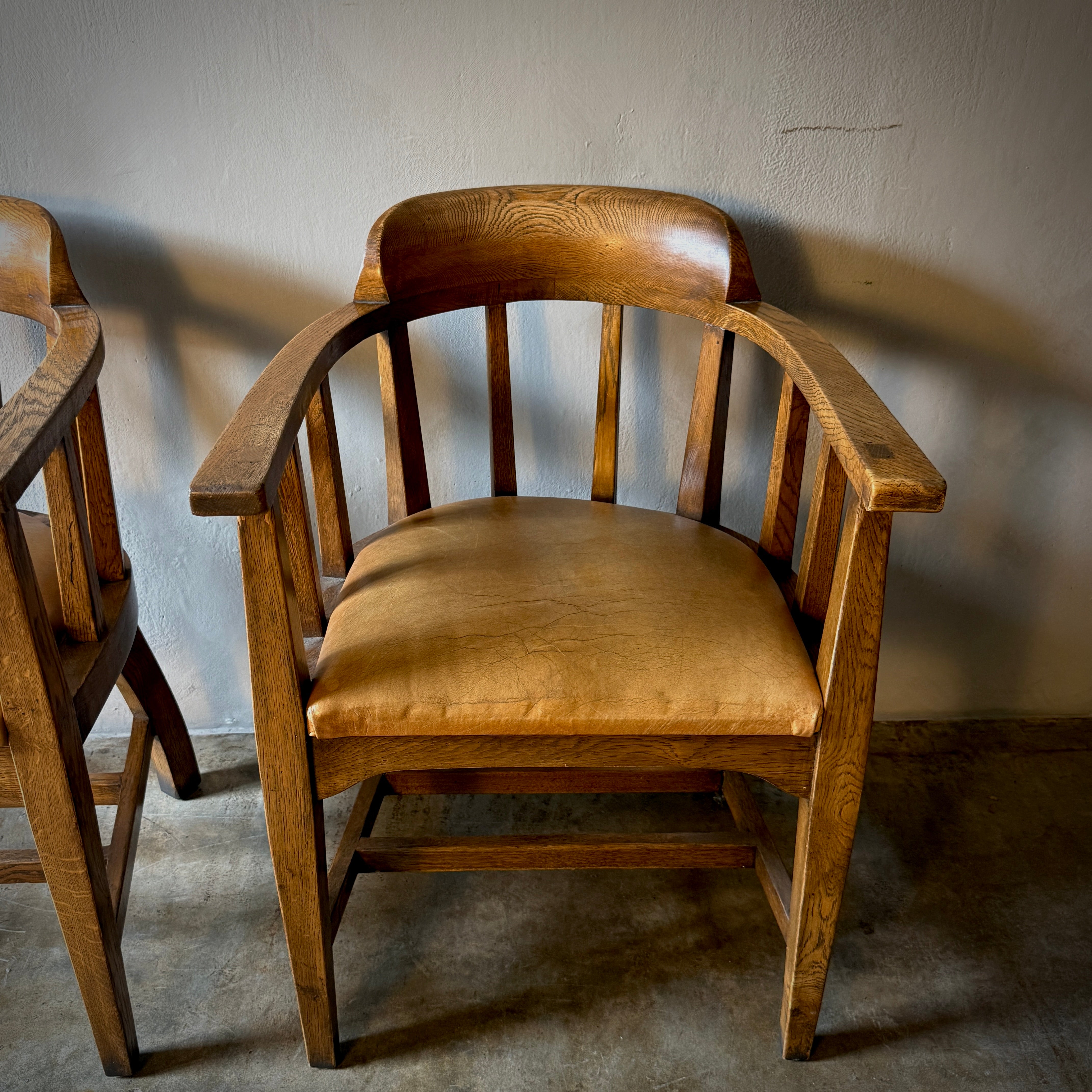 Pair of Dining or Library Chairs