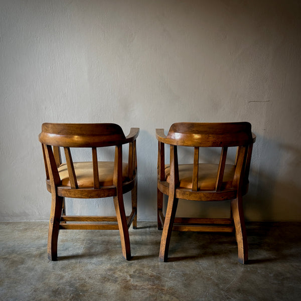 Pair of Dining or Library Chairs