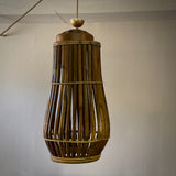 Three Rattan Lamps
