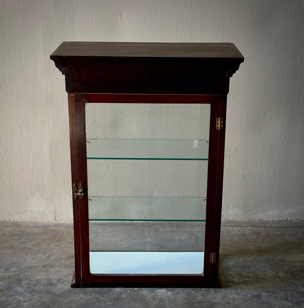 19th Century English Wooden Tabletop Display Case Lee Stanton Antiques