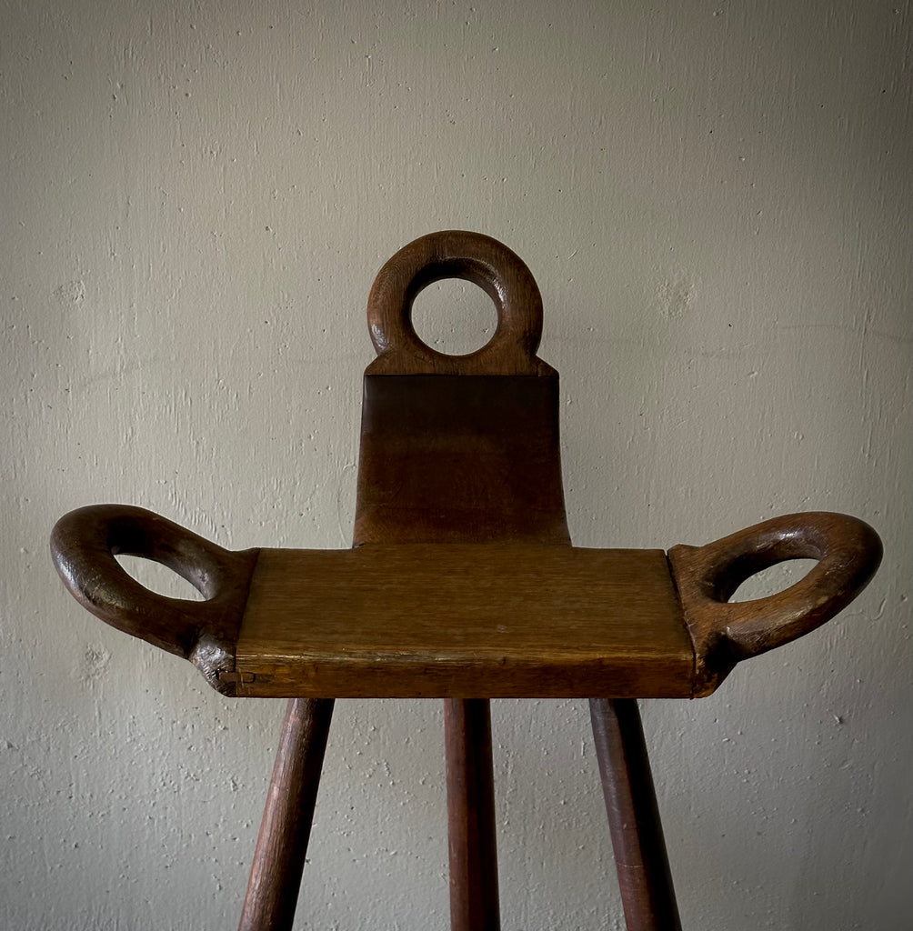 Pair of Spanish Stools Lee Stanton Antiques