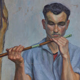 Oil Painting of Man