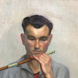 Oil Painting of Man
