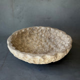 Large Reconstituted Stone Bowl