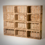 Crates as Bookcases
