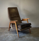 Swedish Midcentury Upholstered Armchair